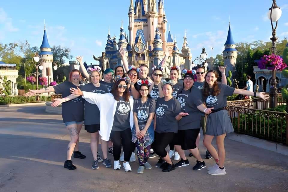 The staff at Disney